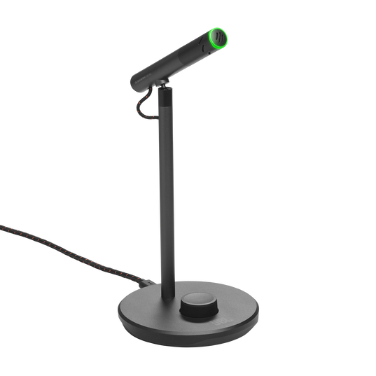 JBL Quantum Stream Talk - Black - USB condenser microphone for streaming, recording and gaming. - Hero